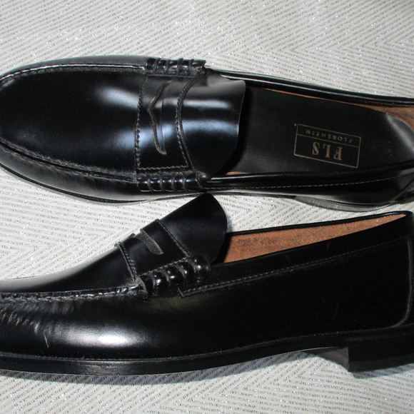 FLORSHEIM PENNY LOAFER  CLASSIC SHOES NEW DEFECT BLACK 12 E main image 8